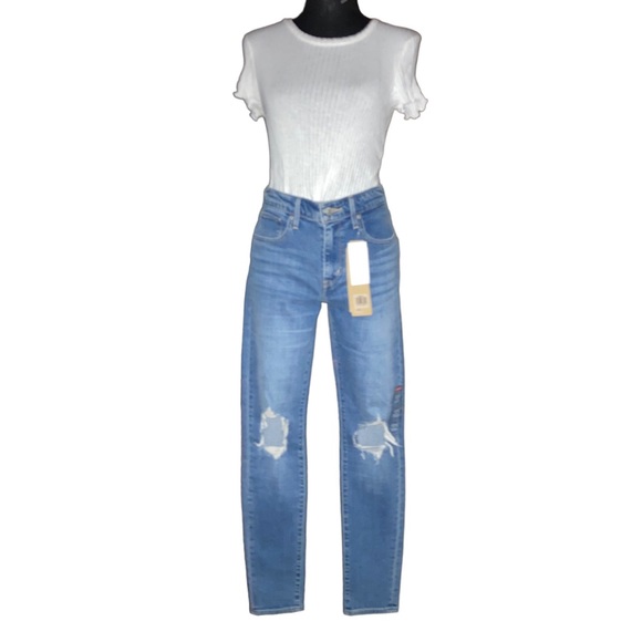 NWT 🩵💙 721 Levi’s High Rise Skinny Jeans Low Stretch - Picture 3 of 9